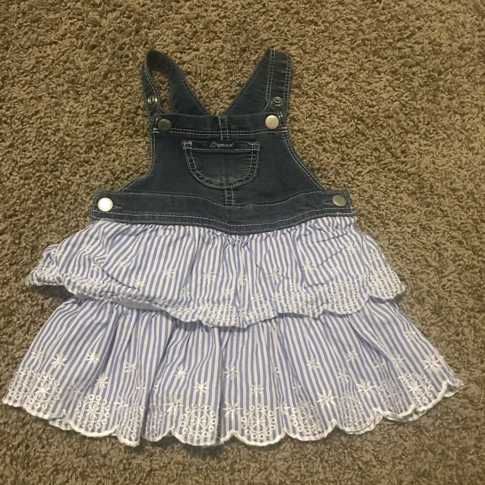 Denim Overall Dress